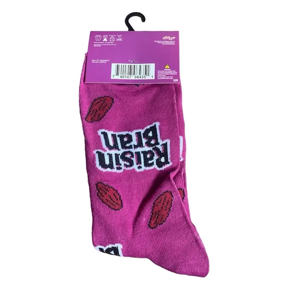 Kellogg’s Raisin Bran Novelty Socks